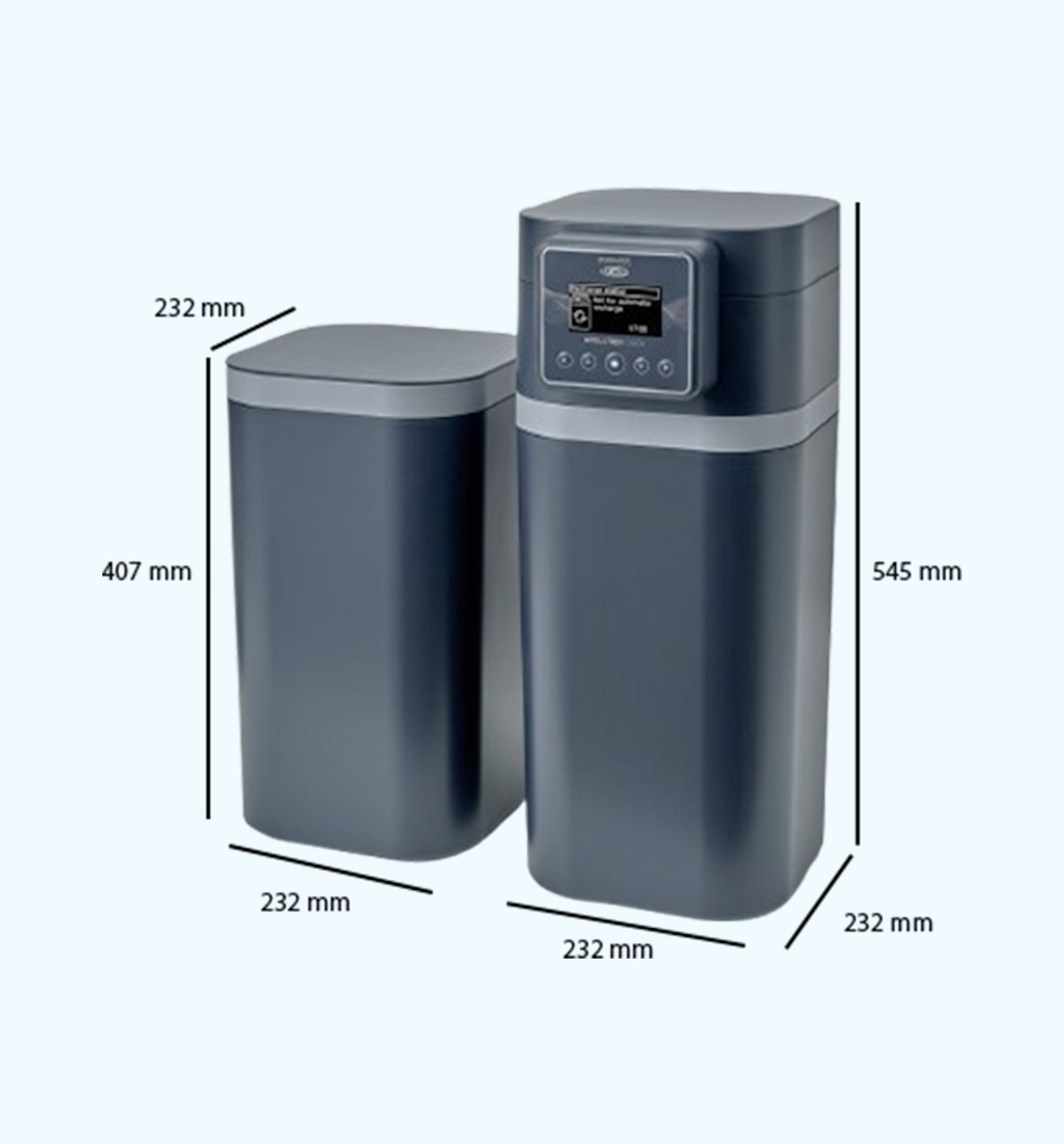 DUO+ adoucisseur d’eau compact